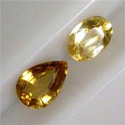 2.24 CTS LOT OF CITRINE - DIFFERENT SHAPED AND SIZES