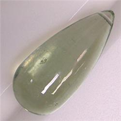 14 CTS GREEN AMETHYST BRIOLETTE 22x10 MM