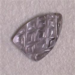 1.42 CTS CARVED TOURMALINE 10x7 MM