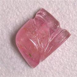 4.11 CTS CARVED TOURMALINE 10x8 MM