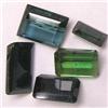 Image 1 : 5.04 CTS LOT OF EMERALD CUT TOURMALINE - DIFFERENT SIZES