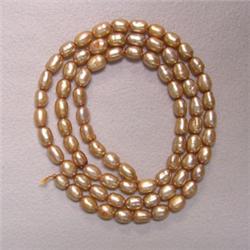 5x4 MM FRESH WATER PEARL STRAND - 16 INCHES
