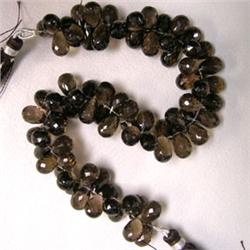 202 CTS SMOKY TOPAZ BRIOLETTE STRAND 9x6 MM