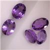 Image 1 : 8 CTS LOT OF 4 OVAL AMETHYSTS 9X7 MM