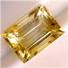 Image 1 : 8.45 CTS EMERALD CUT BICOLOR CITRINE 14x9 MM