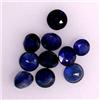 Image 1 : 2 CTS LOT OF ROUND BLUE SAPPHIRES 3 MM