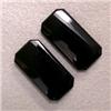 Image 1 : 5.90 CTS 2 EMERALD CUT ONYX SLABS 16X13 MM