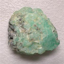 33 CTS ROUGH EMERALD 22x19 MM - UNTREATED