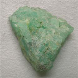 36 CTS ROUGH EMERALD 22x20 MM - UNTREATED