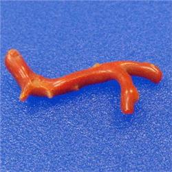 7.70 CTS NATURAL ITALIAN CORAL FREE FORM BRANCH