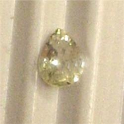0.40 CTS PEAR SHAPED SAPPHIRE 4.5x3 MM