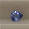 Image 1 : 0.49 CTS PEAR SHAPED SAPPHIRE 5x3 MM