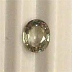 0.38 CTS OVAL SAPPHIRE 5x4 MM