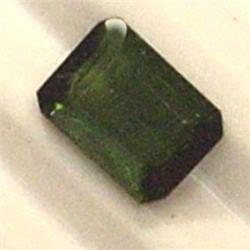1.74 CTS EMERALD CUT TOURMALINE 8x6 MM