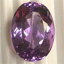 13.50 CTS OVAL SHAPED AMETHYST 18x12 MM