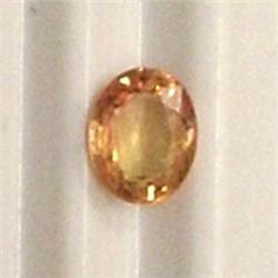0.45 CTS OVAL SAPPHIRE 5x4 MM