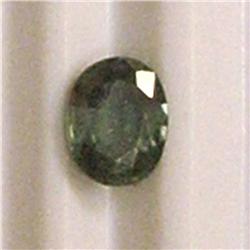 0.41 CTS OVAL SAPPHIRE 5x4 MM