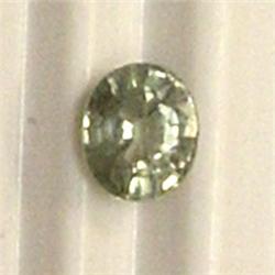 0.68 CTS OVAL SAPPHIRE 5x4 MM