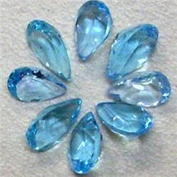 7.18 CTS LOT OF PEAR SHAPED TOPAZ 8x5 MM