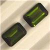 Image 1 : 1.22 CTS PAIR OF EMERALD CUT TOURMALINE 6x4 MM