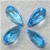 Image 1 : 4 CTS LOT OF PEAR SHAPED TOPAZ 8x5 MM