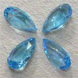 3.19 CTS LOT OF PEAR SHAPED TOPAZ 7x5 MM
