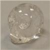 Image 1 : 232 CTS CARVED CRYSTAL QUARTZ SKULL 30x27 MM