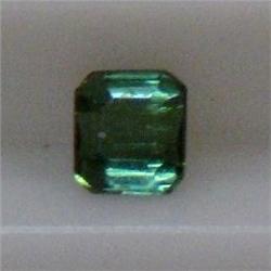 0.60 CTS SQUARE CUT GREEN TOURMALINE 4x4 MM
