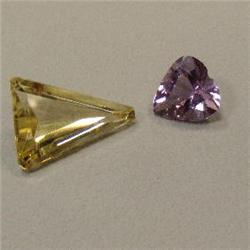 8.10 CTS MIXED LOT OF CITRINE AND AMETHYST