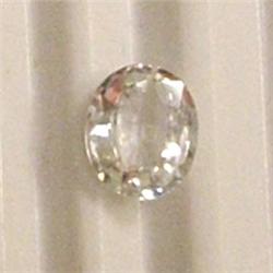 0.59 CTS OVAL SAPPHIRE 5x4 MM