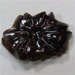 44 CTS CARVED TOURMALINE 32x26 MM