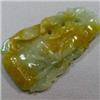 Image 1 : 85 CTS CARVED JADE 53x29 MM