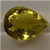 Image 1 : 69 CTS PEAR SHAPED CITRINE 32x23 MM