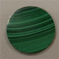 20.44 CTS MALACHITE COIN 25 MM