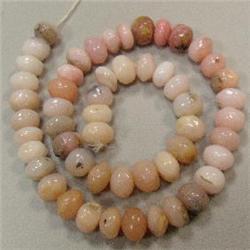 220 CTS OPAL RONDELLES STRAND 16 INCHES