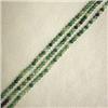 Image 1 : THREE STRANDS OF 2 MM MOSS AGATE