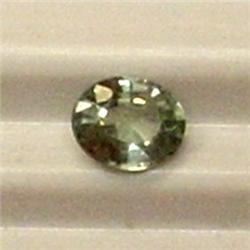 0.37 CTS OVAL SAPPHIRE 5x4 MM