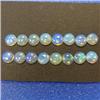 Image 1 : 5 CTS LOT OF ROUND OPAL CABOCHON 5 MM - HIGH QUALITY