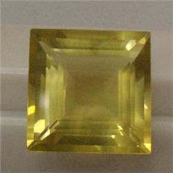 45 CTS SQUARE CUT CITRINE 22x22 MM