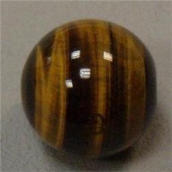 45 CTS ROUND TIGER EYE BEAD 18 MM