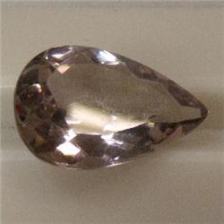 18.29 CTS PEAR SHAPED SMOKY TOPAZ 24x16 MM