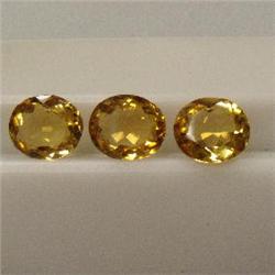 10.40 CTS LOT OF OVAL CITRINE 11x9 MM