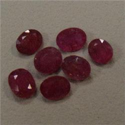 6.80 CTS PARCEL OF OVAL RUBY 6.5x4.5 MM - INCLUDED