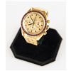 Image 1 : Wally Schirra's 18k Gold Omega Speedmaster Professional 1969 Apollo 11 Commemorative Watch