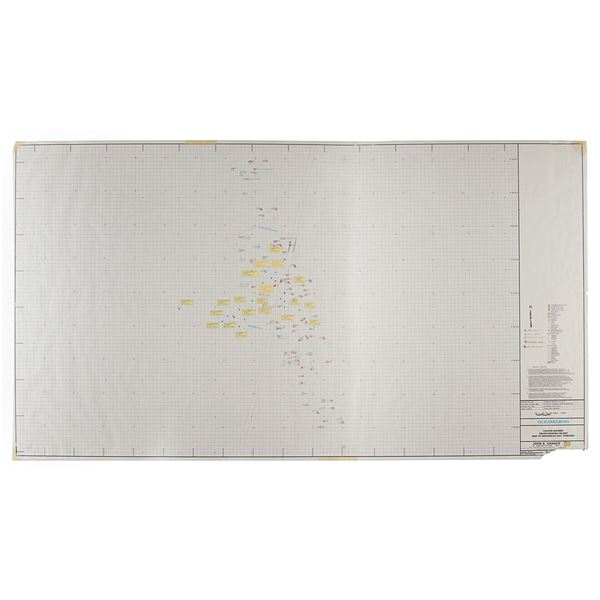 Liberty Bell 7 Recovery Dive Planning Chart - From the Collection of Curt Newport