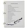 Image 1 : Liberty Bell 7 'Post Recovery Procedures' Checklist Signed by Curt Newport, Jim Lewis, and Guenter W