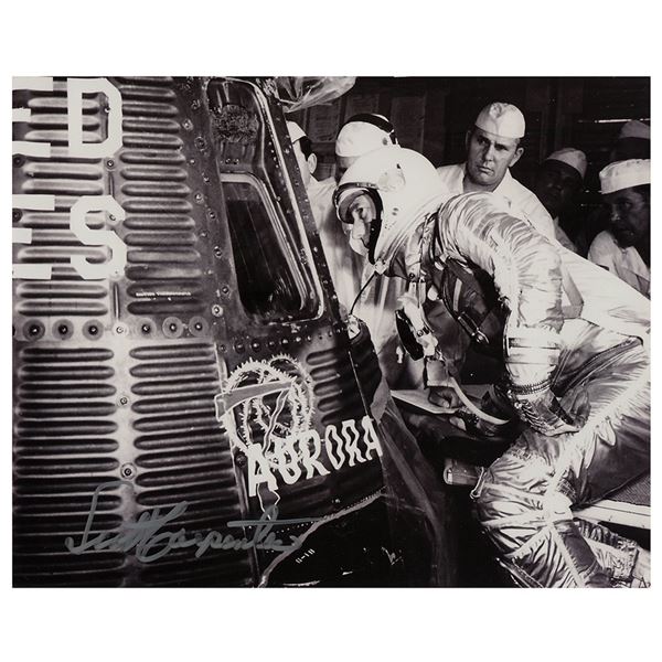 Scott Carpenter Signed Photograph