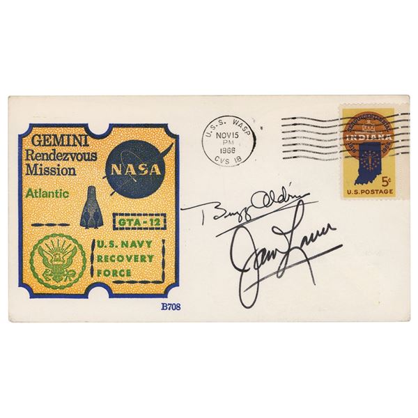 Gemini 12 Signed 'Splashdown' Cover