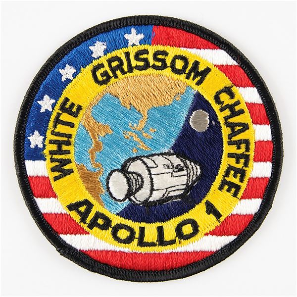 Gus Grissom's Apollo 1 Crew Patch Presented to Deke Slayton