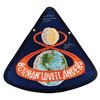 Image 1 : James Lovell Signed Apollo 8 Patch Emblem